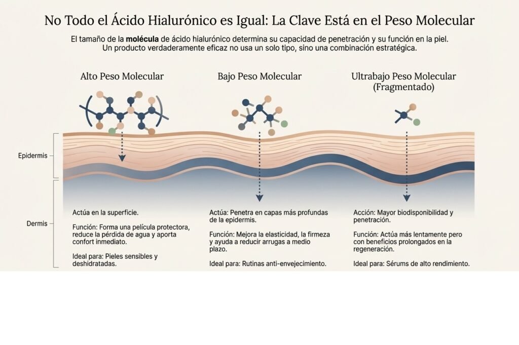 ácido hialurónico peso molecular ácido hialurónico